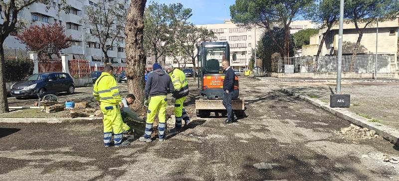 Manutenzione straordinaria strade e marciapiedi: al via i lavori nelle aree interne alla zona 45 di Japigia