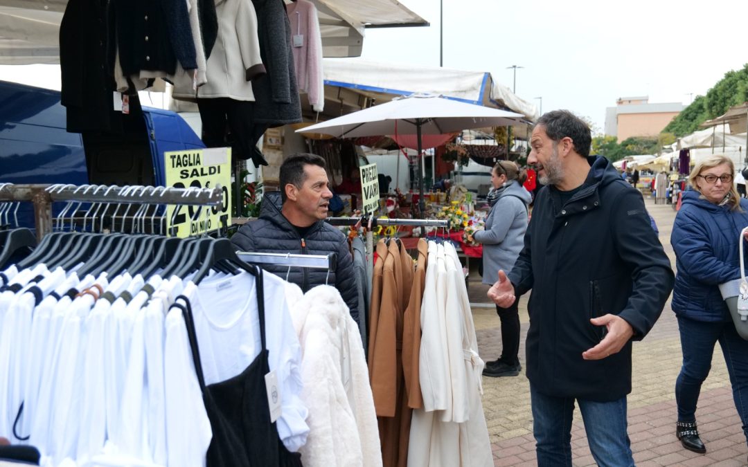 Dal 16 marzo trasferimento del mercato settimanale di via Portoghese nel park&ride di corso Vittorio Veneto