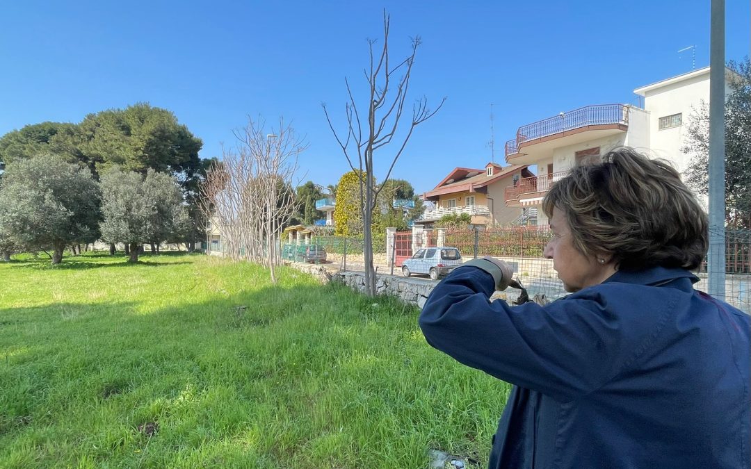 Ex compendio Rai di Ceglie, sopralluogo della vicesindaca dopo l’avvio dell’acquisizione