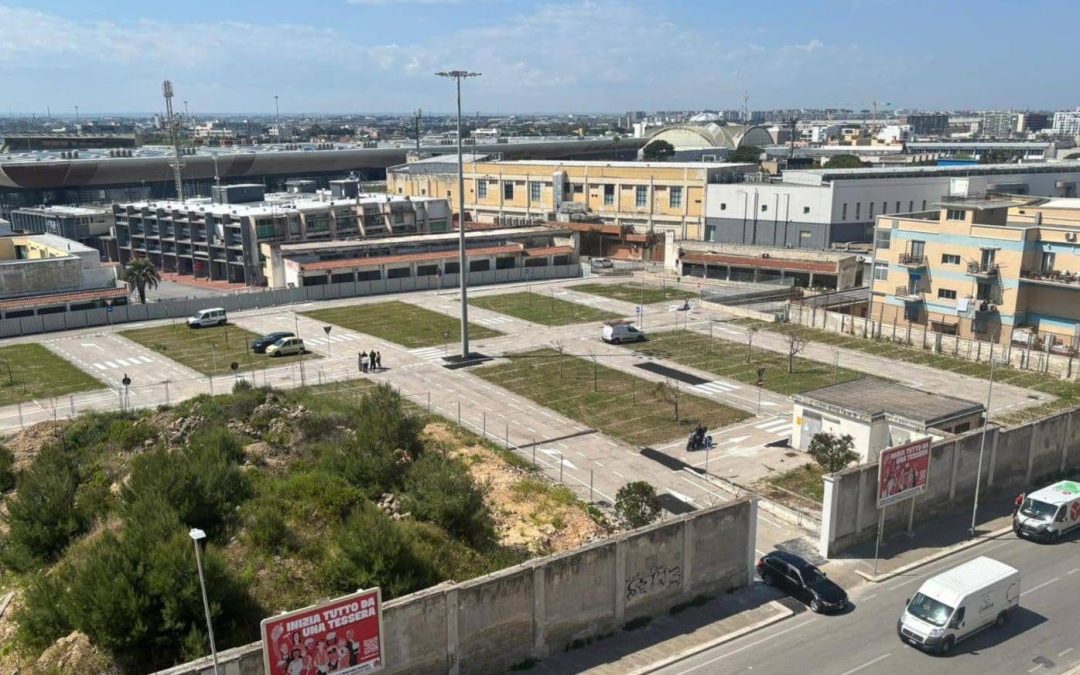 Inaugurato il nuovo parcheggio a San Cataldo nell’area della fiera del Levante in via Adriatico