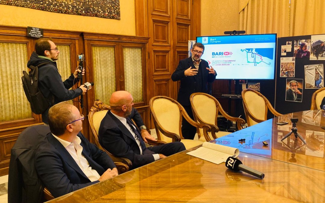 BRT – Bus Rapid Transit: stamattina nella sala giunta la conferenza stampa con Stefano Ciurnelli