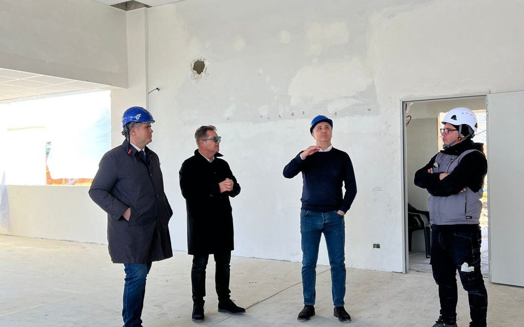 Stamattina il sopralluogo degli assessori Scaramuzzi e Lacoppola sui cantieri per la realizzazione dei nuovi asili nido “La Nave” e “Il Fiore” al San Paolo