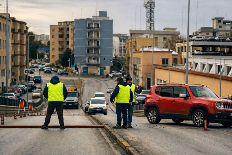 Ponte Garibaldi: in corso indagine dinamica propedeutica alla ripresa regolare del traffico