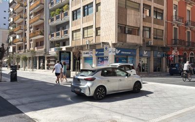 Riaperta al traffico via Piccinni all’intersezione con via Argiro: eseguite lavorazioni specifiche per resistere al traffico dei mezzi pesanti