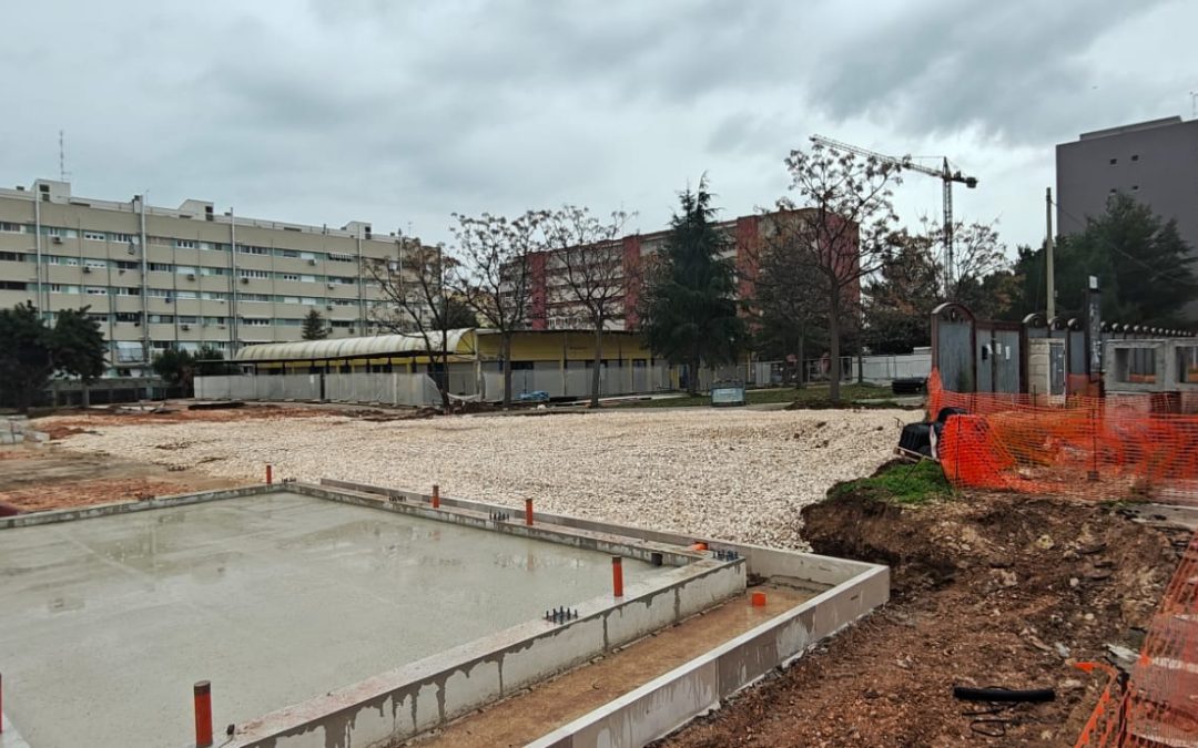 Proseguono i lavori del PINQuA Santa Rita: il sopralluogo dell’assessore Scaramuzzi