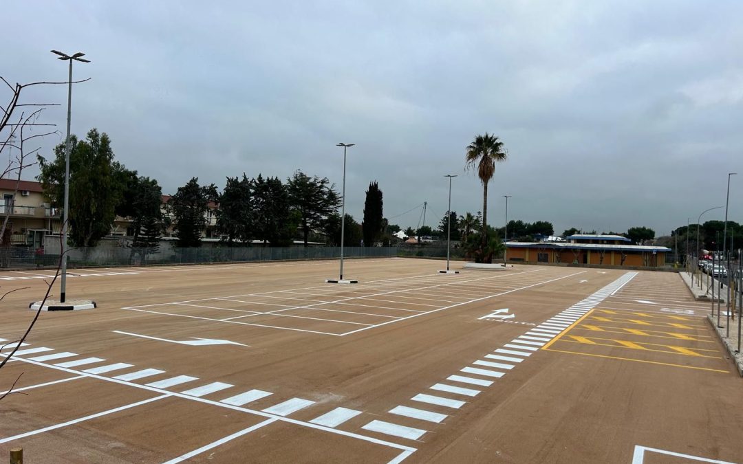 Inaugurata la nuova area sosta di San Girolamo da 140 posti auto