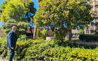 Parco del Castello: in corso di ultimazione i lavori di messa in sicurezza dell’area verde sul lungomare De Tullio