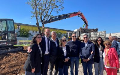 Parco Della Rinascita sull’area ex Fibronit. Oggi la piantumazione del primo albero alla presenza del sindaco Vito Leccese
