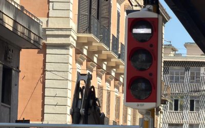 BRT: stanotte chiuso il sottovia Filippo per completare il raccordo con la linea verde. Da domani al via l’ultima fase dei lavori in via Brigata Bari. Il cantiere della linea lilla arriva in largo Ciaia.