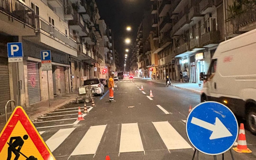 BRT – Bus Rapid Transit: Proseguono i lavori anche notturni per ridurre l’impatto sulla viabilità cittadina