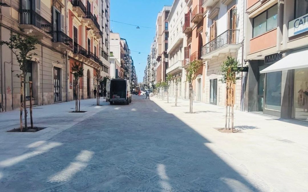 Riqualificazione via Argiro. Da oggi completamente aperto al transito pedonale l’isolato compreso tra piazza Umberto e via Dante