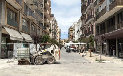 Riqualificazione via Argiro, riapre al transito l’incrocio con via Calefati al termine dell’intervento di rifacimento dell’asfalto e dell’attraversamento pedonale