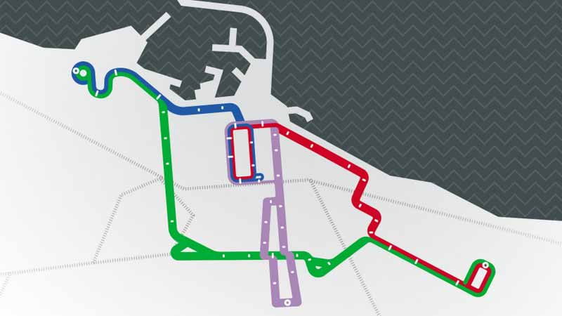 BRT, dalla prossima settimana al via la fase finale dei lavori sulle corsie delle linee blu, rossa e verde: gli interventi nel centro città e nel Municipio 2
