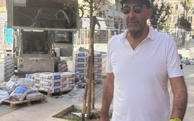 Via Argiro, sopralluogo del sindaco Leccese con l’assessore Palone sul cantiere: “Una delle prime opere PNRR vicina al completamento”