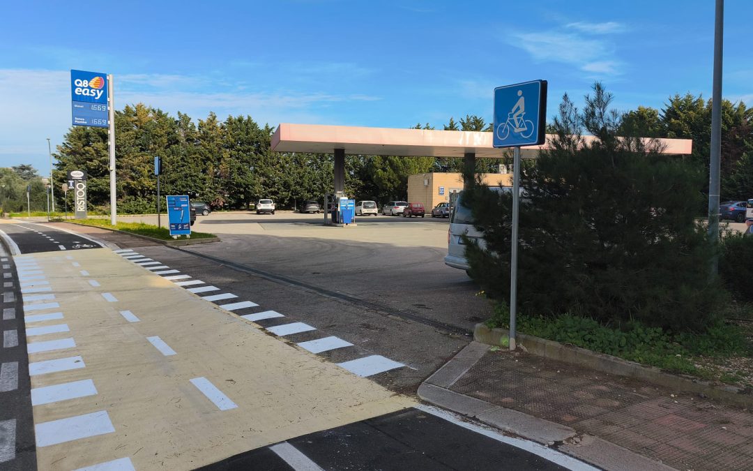 Pista ciclabile di via Fanelli
