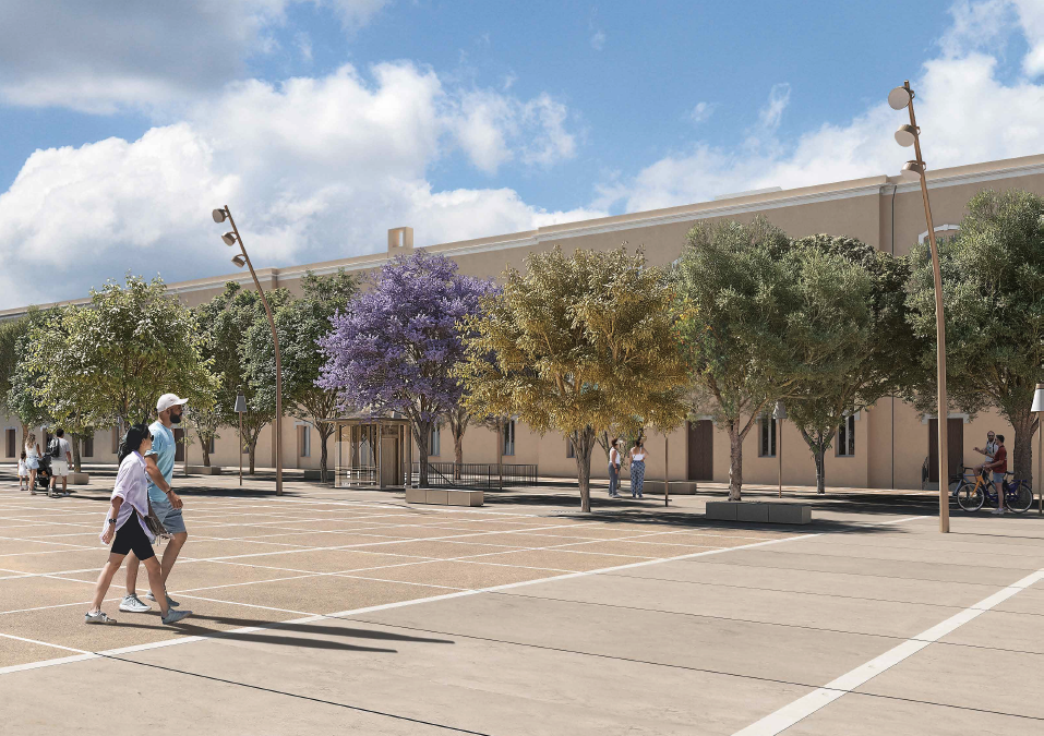 Piazza delle Arti e parcheggio interrato